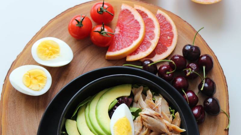 alimentación saludable y no saludable