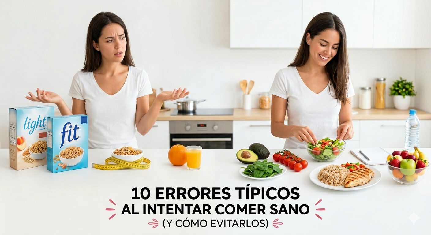 errores comer sano